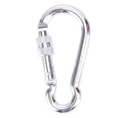 5 PCS Helix Carabiner Camp Snap Clip Hook Keychain Hiking, Dimensions: 82mm x 39mm x 10mm
