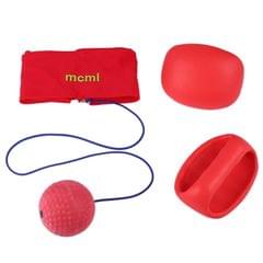 Boxing Training Decompression and Vent Fight Bouncy Ball Set Including Ball, Sweatband, Knuckles, Bungee Cord