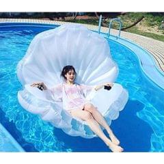 Inflatable Scallop Shaped Floating Mat Swimming Ring, Inflated Size: 170 x 130 x 100cm