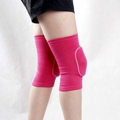Rose Red Children Thick Anti-collision Sponge Knee Pads Sports Protective Gear