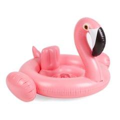 Inflatable Flamingo Shaped Baby Swimming Ring, Inflated Size: 83 x 83 x 48cm