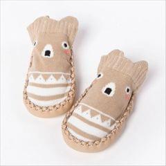 Fashion Baby Socks With Rubber Soles Infant Sock Newborn Autumn Winter Children Floor Socks Shoes Anti Slip Soft Sole Sock