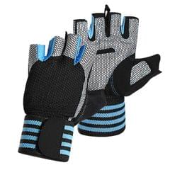 Sport Gloves Anti-skid Cycling Half Finger Gloves with Long
