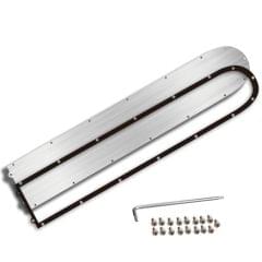 Electric Scooter Bottom Guard Plate Stainless Steel Bottom (With Waterproof Cover)