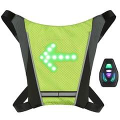 LED Turn Signal Bike Pack USB Rechargeable Reflective Vest