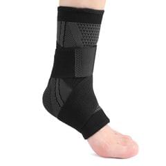 1pc Ankle Support Brace Breathable Adjustable Ankle Sleeve (Grey)