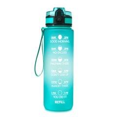 1000ml / 32oz Sports Water Bottle with Motivational Time
