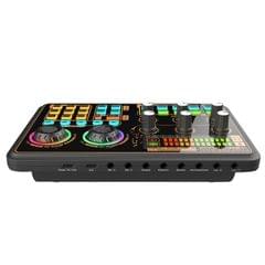 SK600 Multi-function Digital Audio Mixer External Sound Card (Black)