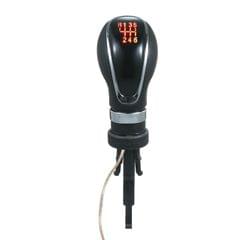 LED Car Gear Shift Knob Manual 6-Speed Head Handle Lever (Black)