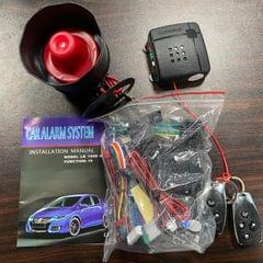 Aumotop Universal Car Vehicle Security System Burglar Alarm (Multicolor)