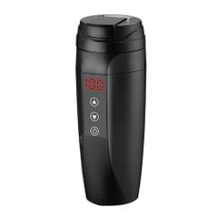 12V/24V 90W Car Heating Cup Hot Water Electric Kettle Mug (Black)