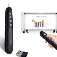 ASiNG A101 2.4GHz Wireless Presenter PowerPoint Clicker Representation Remote Control Pointer with Clip, Control Distance: 30m