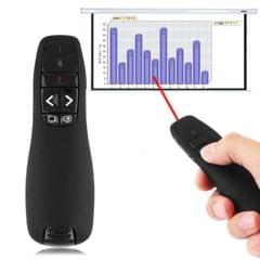 Multimedia Presenter with Laser Pointer & USB Receiver for Projector / PC / Laptop, Control Distance: 15m