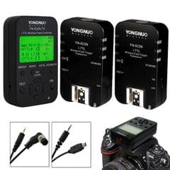 Yongnuo YN-622N-TX Wireless i-TTL Flash Trigger & 2pcs YN-622N Transceivers for Nikon Camera