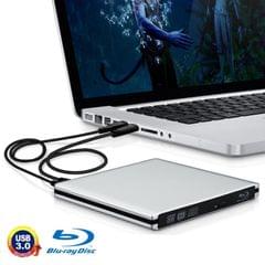 USB 3.0 Aluminum Alloy Portable DVD / CD Rewritable Blu-ray Drive for 12.7mm SATA ODD / HDD, Plug and Play