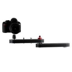 SY-4BZJ Portable 70cm Row Spacing 2kg Burden 4X Slide Rail Track Extension High Speed Camera Shooting Stabilizer for Gopro & Nikon & DSLR & SLR Cameras & Video Cameras