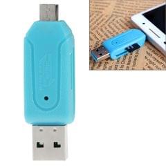 Micro USB Data Interface T-Flash / SD U-disk OTG Card Reader, For iPad, iPhone, Galaxy, Huawei, Xiaomi, LG, HTC and Other Smart Phones, Rechargeable Devices