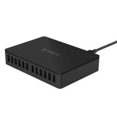 ORICO DUB-12P 12 Ports 5V / 2.4A Desktop USB Charger, For iPhone / iPad / Galaxy / Huawei / Xiaomi / LG / HTC / Meizu and Other Smart Phones (Black)