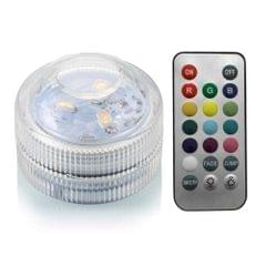 IP68 Waterproof Remote Control Diving Decoration Lamp 5050 SMD LED Multi Colored Light Bulb Submersible RGB LED Light Party Lamp