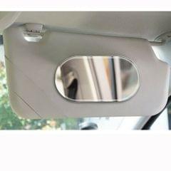 1pcs Stainless Steel Clip On Sun Visor Mirror For Car/Truck/Automobile 11*6.5cm