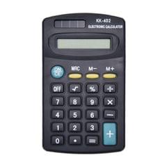 Mini Calculator 8-Digit LCD Display Small Calculator Cute Pocket Size 4.37x2.44'' for Students Use Portable Office Home School Account Financial Calculating Tool,Black