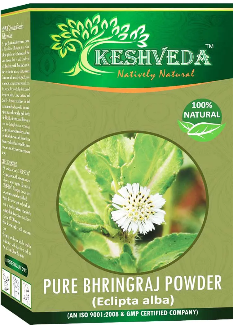 KESHVEDA Pure Bhringraj Powder Hair Colour