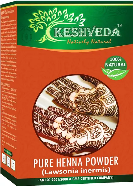 KESHVEDA Pure Henna Powder