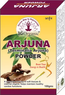 3G Organic Arjuna Powder (5 X 100gm)