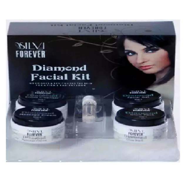 Silvi Herbals Diamond Facial Kit (204gm)