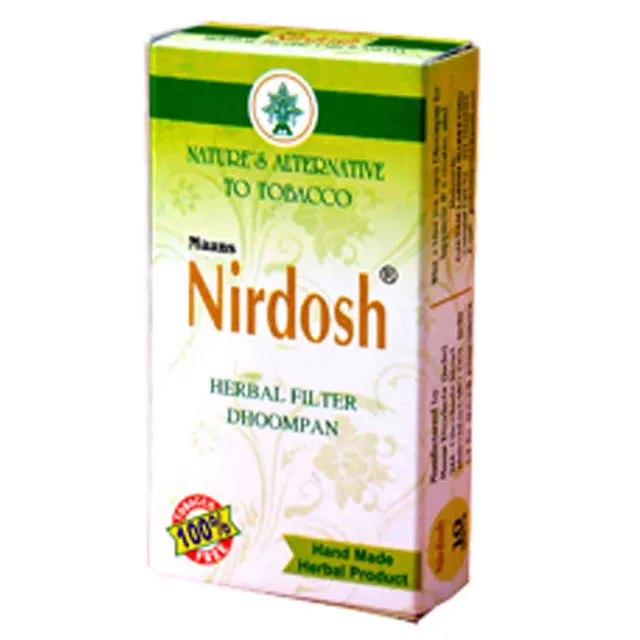 Nirdosh Herbal Filter Dhoompan (100 Sticks)