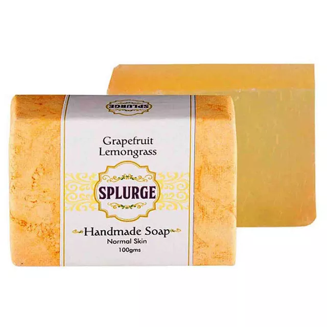 Splurge Grapefruit Lemongrass Soap (3 X 100gm)
