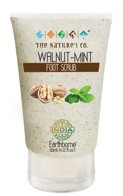 The Nature's Co. Walnut-Mint Foot Scrub (125ml)