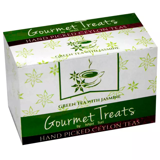 Gourmet Treats Green Tea Leaves With Jasmine (60gm)