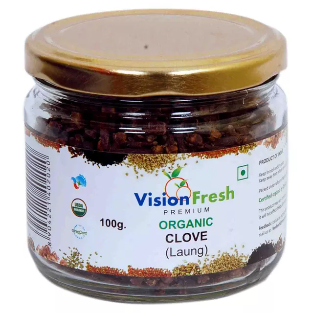 Vision Fresh Organic Clove (Laung) (2 X 100gm)