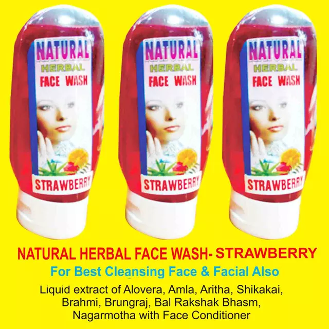 Mumux Strawberry Face Wash (3 X 100ml)