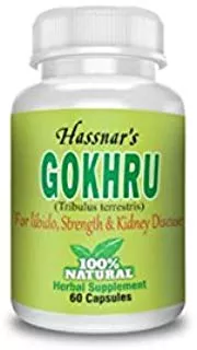 Hassnar's GOKHRU Tribulus Terrestris (60 Capsules)