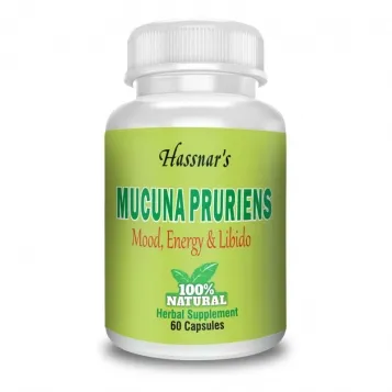 Hassnar's Mucuna Pruriens Extract (60 Capsules)