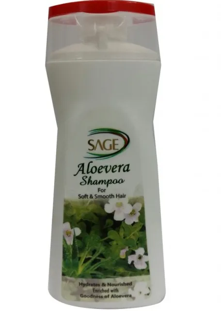 Sage Herbals Aloevera Shampoo - For Soft & Smooth Hair (200gm)