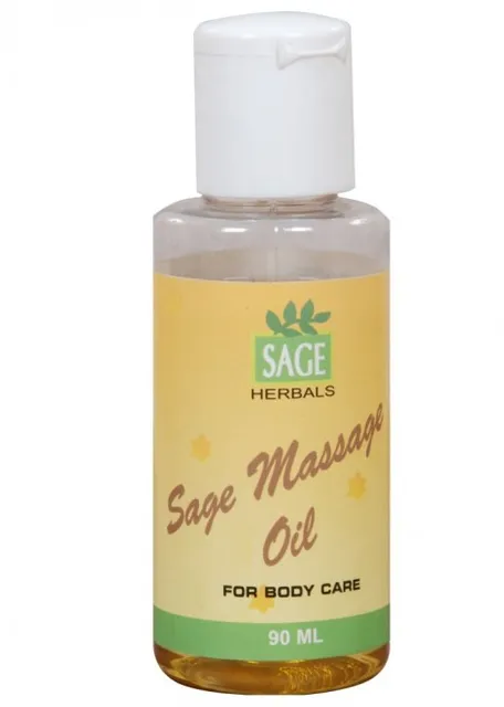 Sage Herbals Massage Oil - For Body Care (90gm)