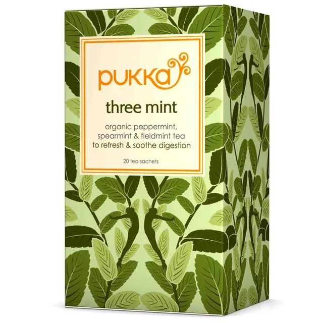 Pukka Three Mint Tea (20 Tea Sachets)