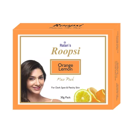 Ratan's Roopsi Orange Lemon Face Pack (10 X 30gm)