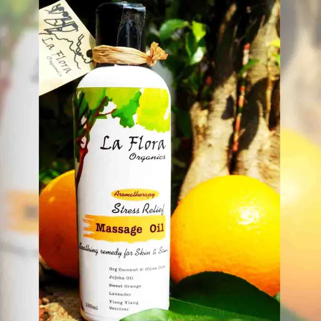 La Flora Organics Aromatherapy Stress Relief Oil (100ml)