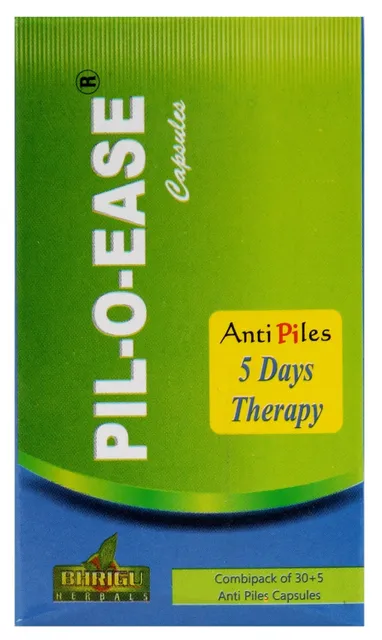 Bhrigu Pharma Pil-O-Ease Capsules (30 Capsules)