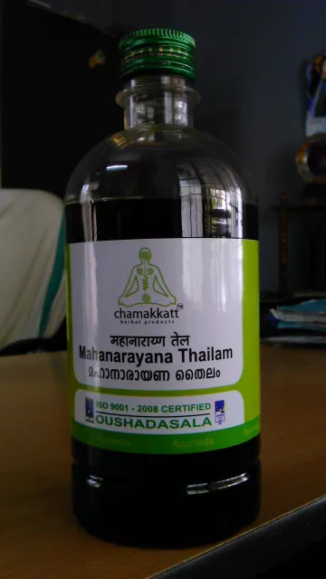 Chamakkatt Herbal Mahanarayana Thailam (450ml)