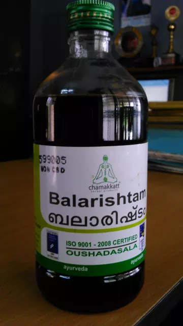 Chamakkatt Herbal Balarishtam Syrup (450ml)