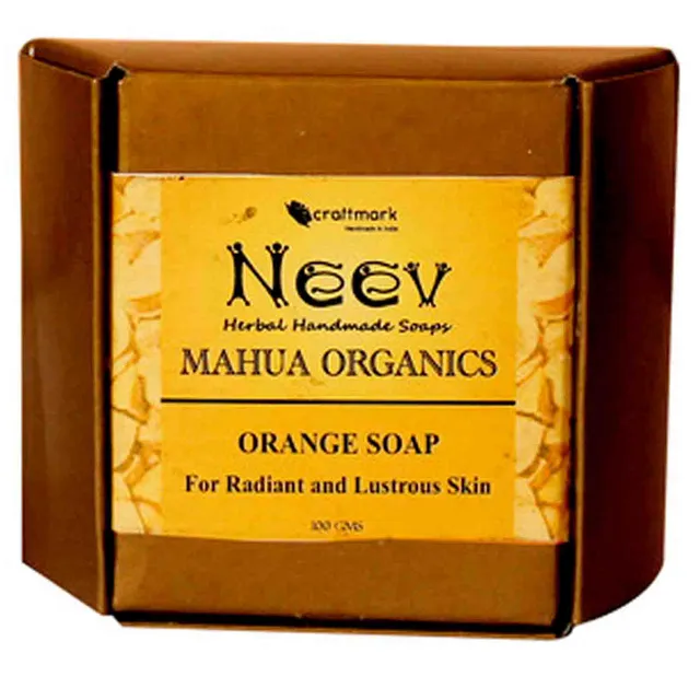 Neev Herbal Mahua Organics Orange Soap (2 X 100gm)