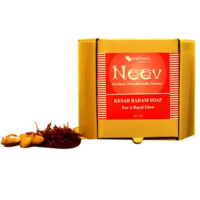 Neev Herbal Kesar Badam Soap (2 X 100gm)