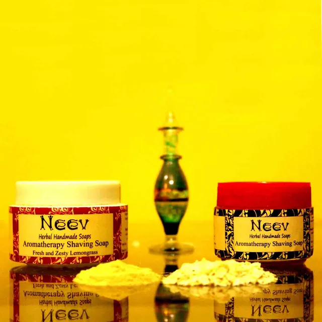 Neev Herbal Aromatherapy Shaving Soap (2 X 50gm)