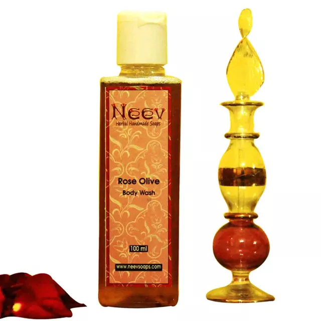 Neev Herbal Rose Olive Body Wash (100ml)