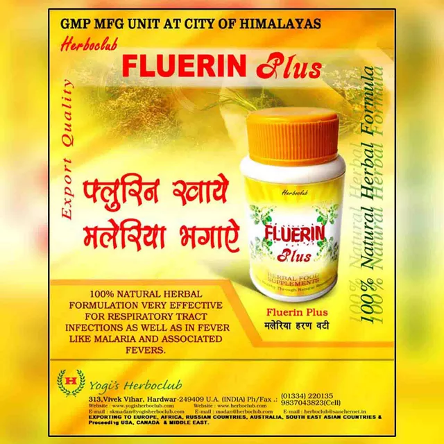 Herboclub Fluerin Plus (60 Tablets)